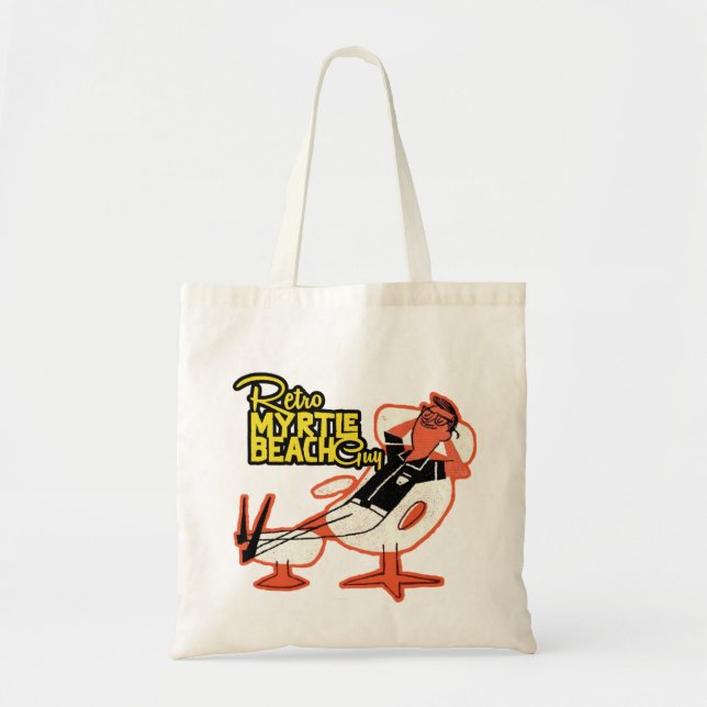 Bolso De Tela Retro Myrtle Beach Guy (Frente)