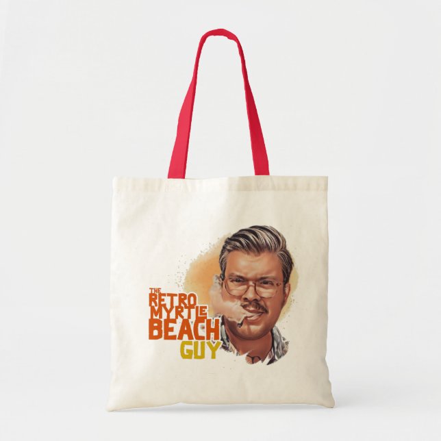 Bolso De Tela Retro Myrtle Beach Guy (Frente)