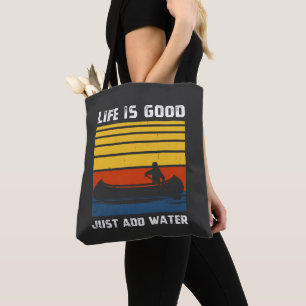 Bolso De Tela Retro Necesito Un Buen Kayaker De Paddling