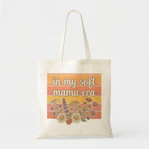 Bolso De Tela Retro Plant Mom Wildflower SVG Estético