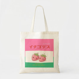 Bolso De Tela Retro Pop Strawberry Charm - Harajuku Kawaii Style