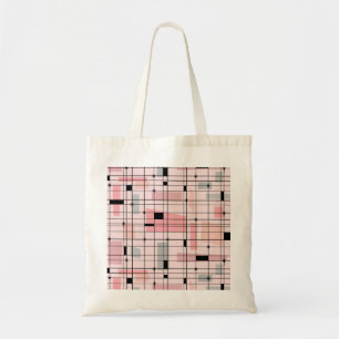 Bolso De Tela Retro Red Rosa y Starburst Toke Bag