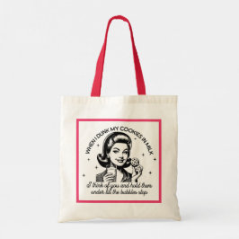 Bolso De Tela Retro Sarcástico - Cookies