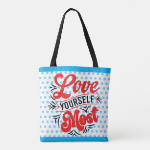 Bolso De Tela Retro Te Ama