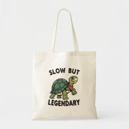 Bolso De Tela Retro Turtle Slow Life Canvas Tote Bag