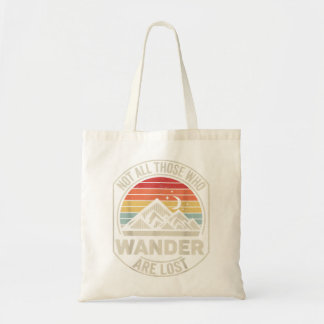 Bolso De Tela Retro Vintage No Todos Los Que Se Despertaron Son
