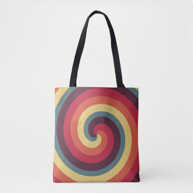 Bolso De Tela Retro Whirl (Anverso)