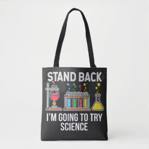 Bolso De Tela Retroceder en la ciencia