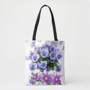 Bolso De Tela Reunión en el jardín