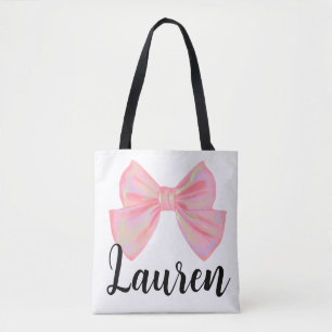 Bolso De Tela Revelación del nombre de Lauren Significado Chica