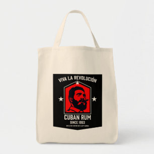 Bolso De Tela Revolución de bebedores de ron Cubano Libre