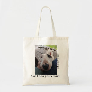 Bolso De Tela Rex "puede yo comer su galleta?" Tote
