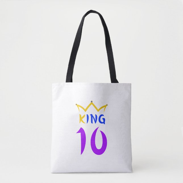Bolso De Tela Rey 10 (Anverso)