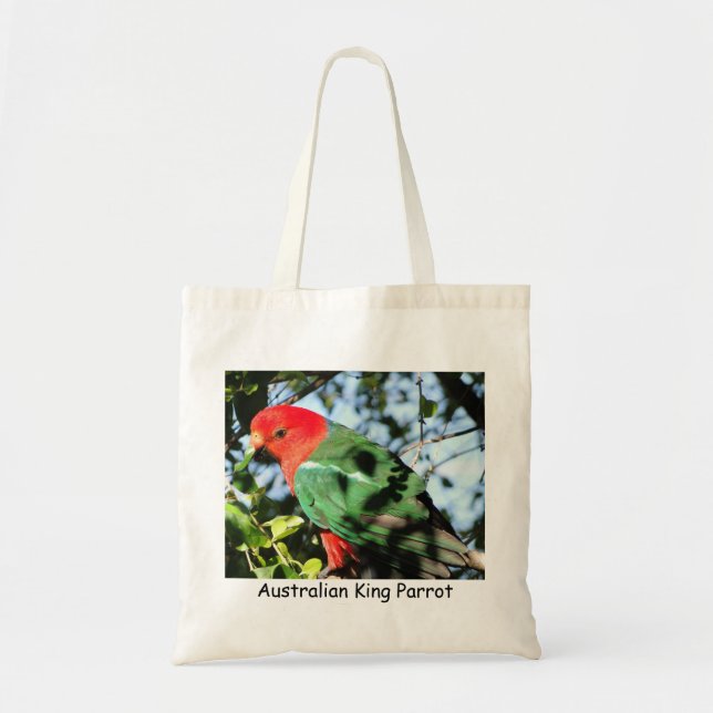 Bolso De Tela Rey australiano Parrot (Frente)