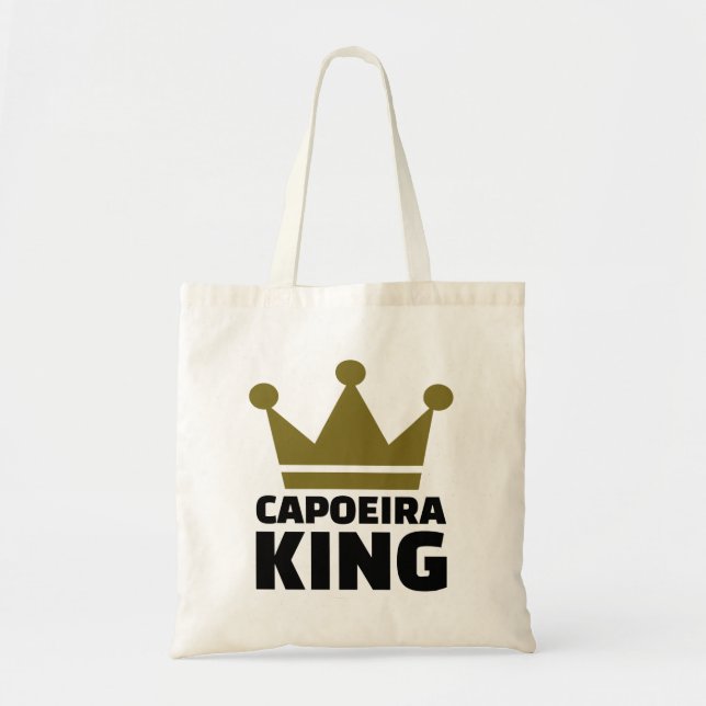 Bolso De Tela Rey de Capoeira (Frente)