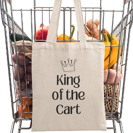 Bolso De Tela Rey de la Carreta Comestibles Modernos