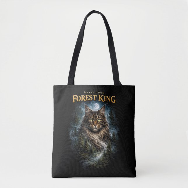 Bolso De Tela Rey del Bosque (Anverso)