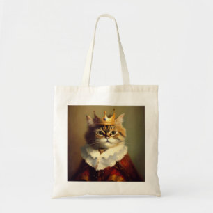 Bolso De Tela Rey del renacimiento del gato