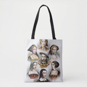 Bolso De Tela Rey Enrique VIII de Inglaterra el   sus seis