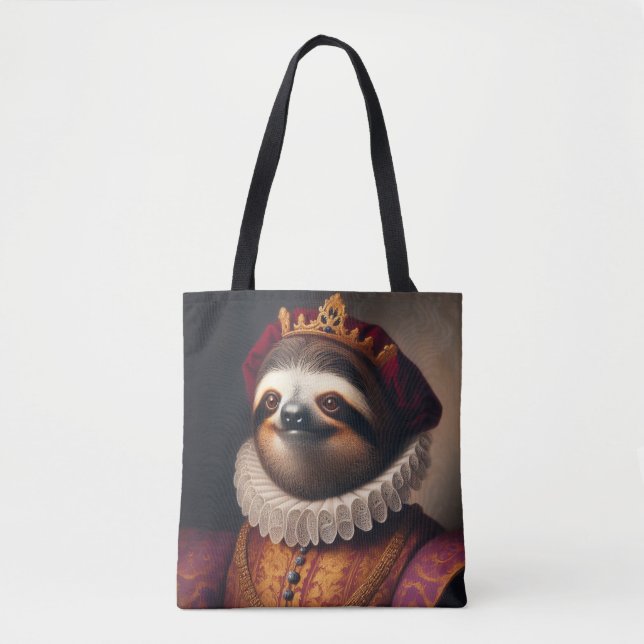 Bolso De Tela Rey renacentista eslovaco (Anverso)