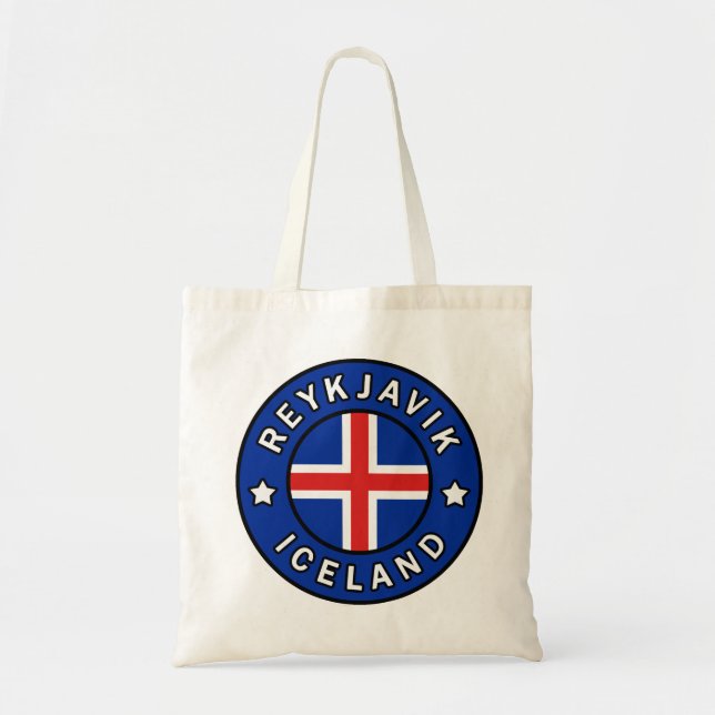 Bolso De Tela Reykjavik Islandia (Frente)