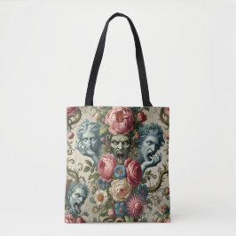 Bolso De Tela Rhapsody Road - Grotesco floral gótico