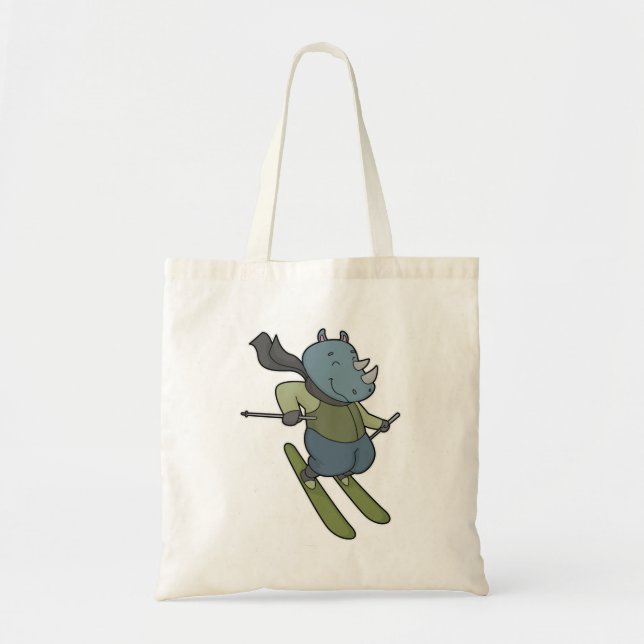 Bolso De Tela Rhino Skier Ski (Frente)