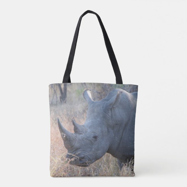 Bolso De Tela Rhino Tote Bag (Reverso)