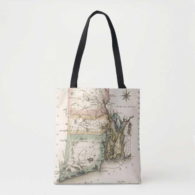 Bolso De Tela Rhode Island (Anverso)