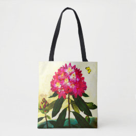 Bolso De Tela Rhododendron Beauty