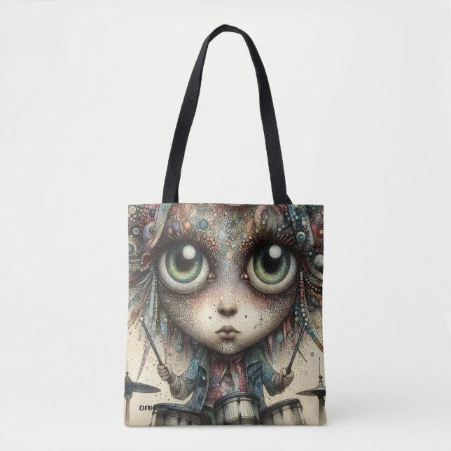 Bolso De Tela "Rhythm & Soul" Tote Bag por DAKimage (Anverso)