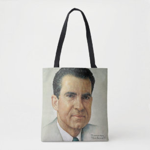 Bolso De Tela Richard Milhouse Nixon
