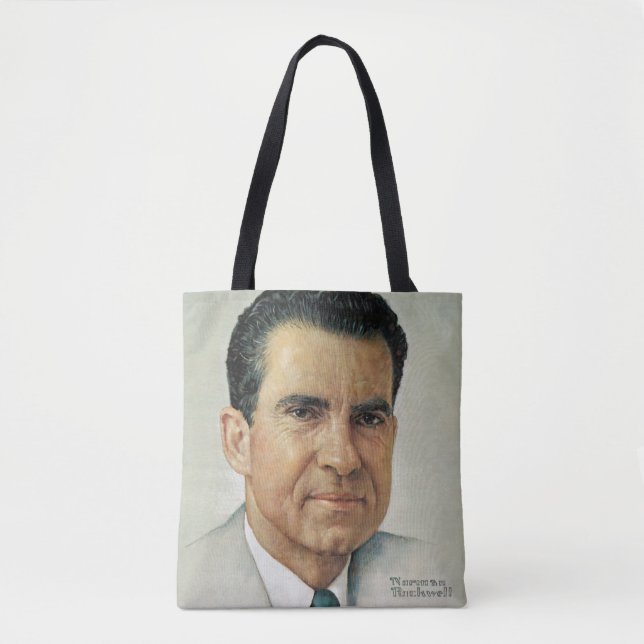 Bolso De Tela Richard Milhouse Nixon (Anverso)