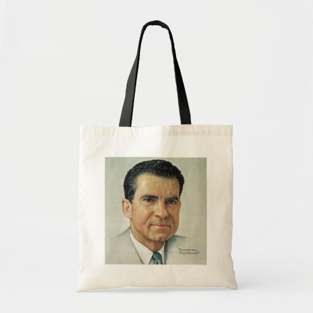 Bolso De Tela Richard Milhouse Nixon (Frente)