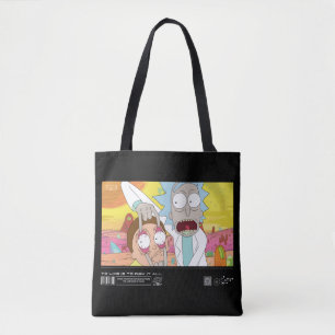 Bolso De Tela Rick Abriendo gráfico de citas de Morty