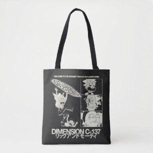 Bolso De Tela RICK AND MORTY™   Dimensión C-137
