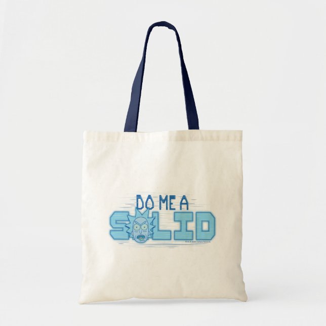 Bolso De Tela RICK AND MORTY™ | Do Me A Solid (Frente)