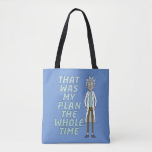 Bolso De Tela RICK AND MORTY™ Ese Fue Mi Plan Todo El Tiempo