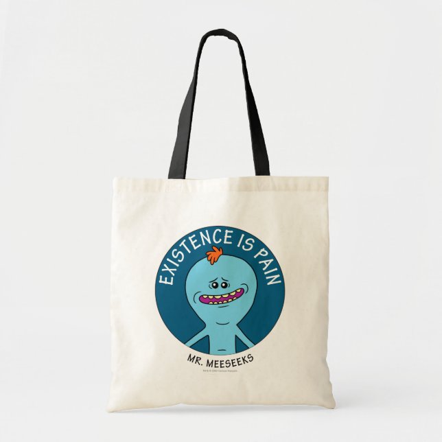 Bolso De Tela RICK AND MORTY™ | La Existencia Es Dolor (Frente)