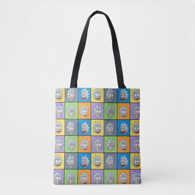 Bolso De Tela RICK AND MORTY™ | Los estados de ánimo de Rick (Anverso)