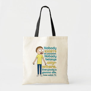 Bolso De Tela RICK AND MORTY™   Nadie Existe A Propósito