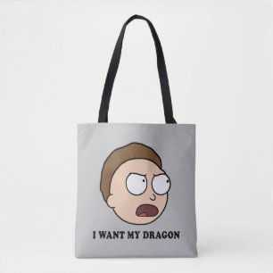 Bolso De Tela RICK AND MORTY™   Quiero Mi Dragón