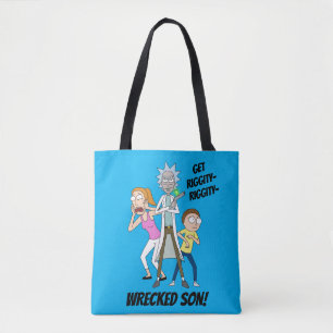 Bolso De Tela RICK AND MORTY™ Rick, Morty y Summer