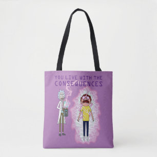 Bolso De Tela RICK AND MORTY™   Vives Con Las Consecuencias