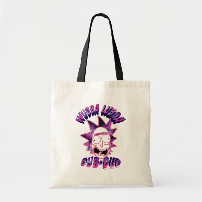 Bolso De Tela RICK AND MORTY™ | Wubba Lubba Dub-Dub (Frente)