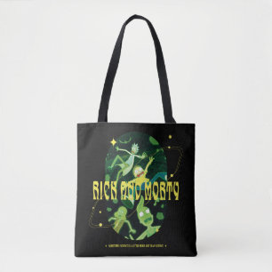 Bolso De Tela Rick y Morty Falling Citation Badge