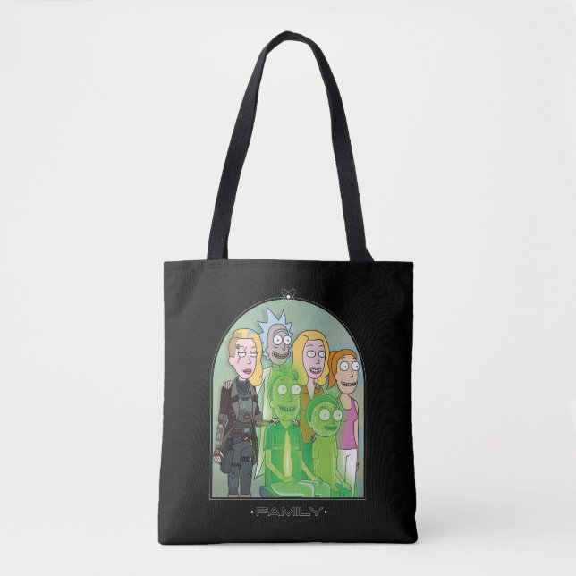 Bolso De Tela Rick y Morty Family Graphic (Anverso)