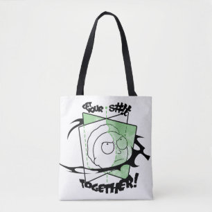 Bolso De Tela RICK Y MORTY™   ¡Pon tu mierda en orden!