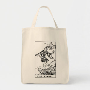 Bolso De Tela Rider Waite Tarot Mayor Arcana El Tonto