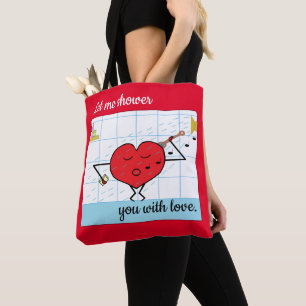 Bolso De Tela Riega con Amor: